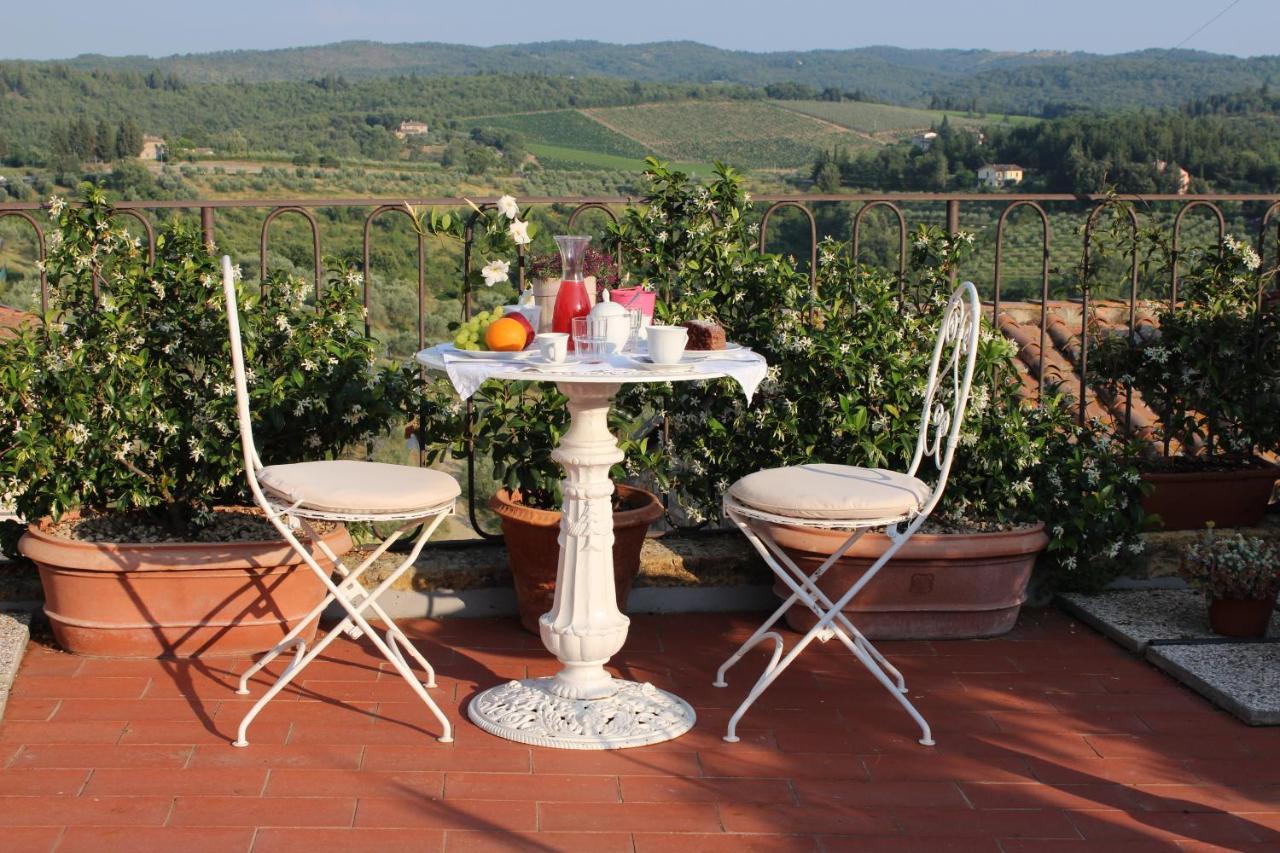 Le Terrazze Del Chianti B&B Residenza D'Epoca E Di Charme San Donato in Poggio Exteriér fotografie