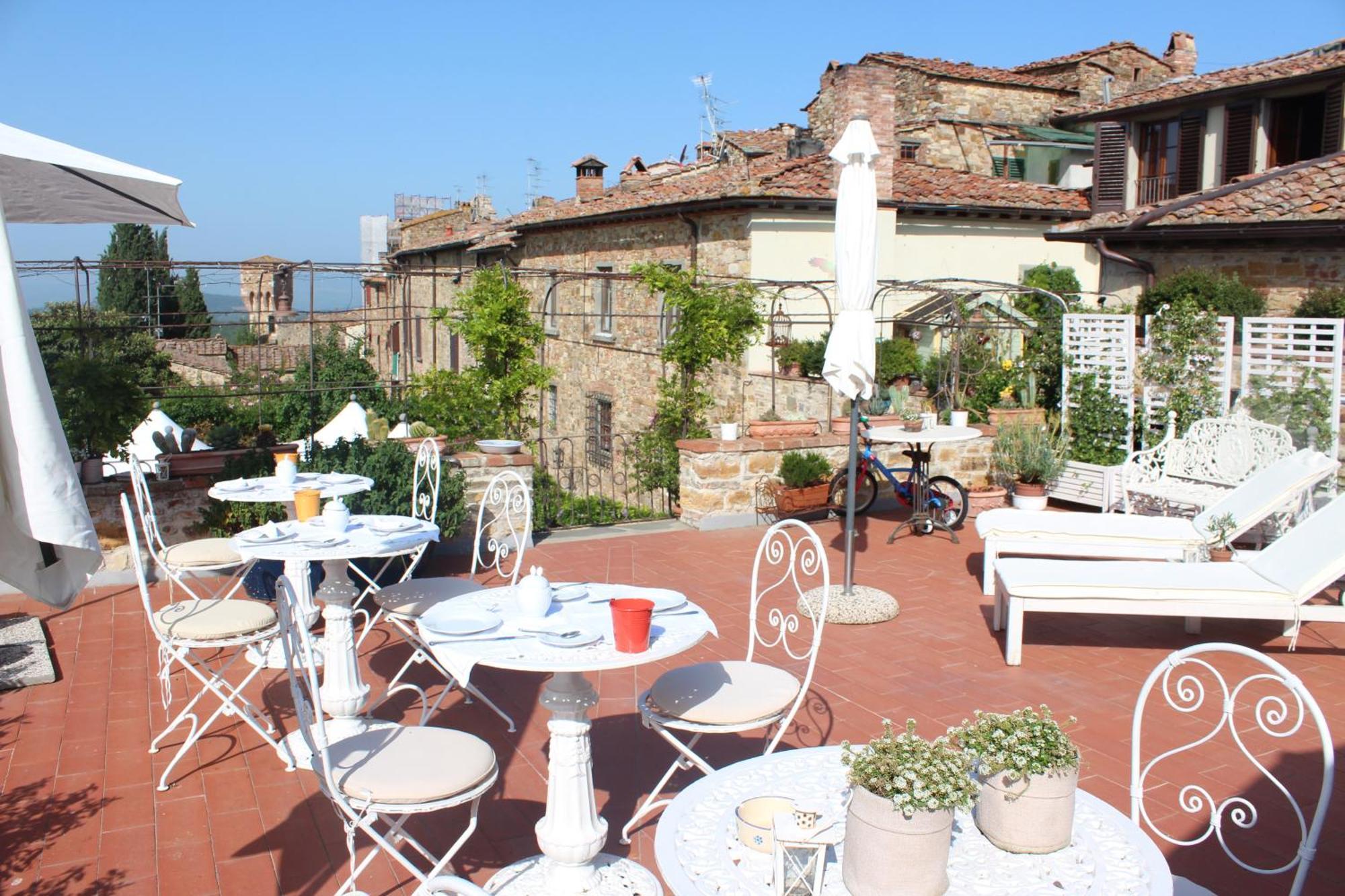 Le Terrazze Del Chianti B&B Residenza D'Epoca E Di Charme San Donato in Poggio Exteriér fotografie