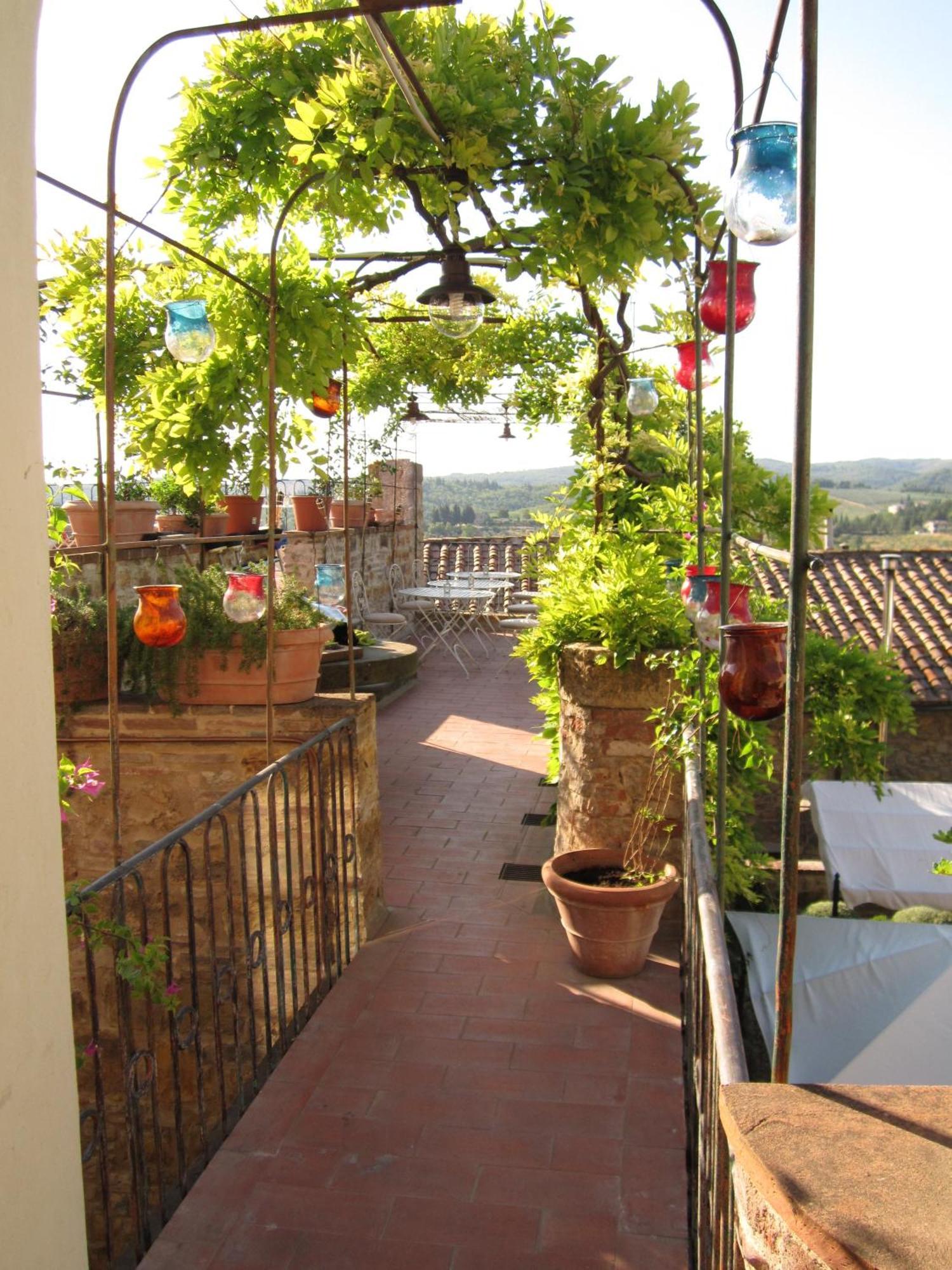 Le Terrazze Del Chianti B&B Residenza D'Epoca E Di Charme San Donato in Poggio Exteriér fotografie
