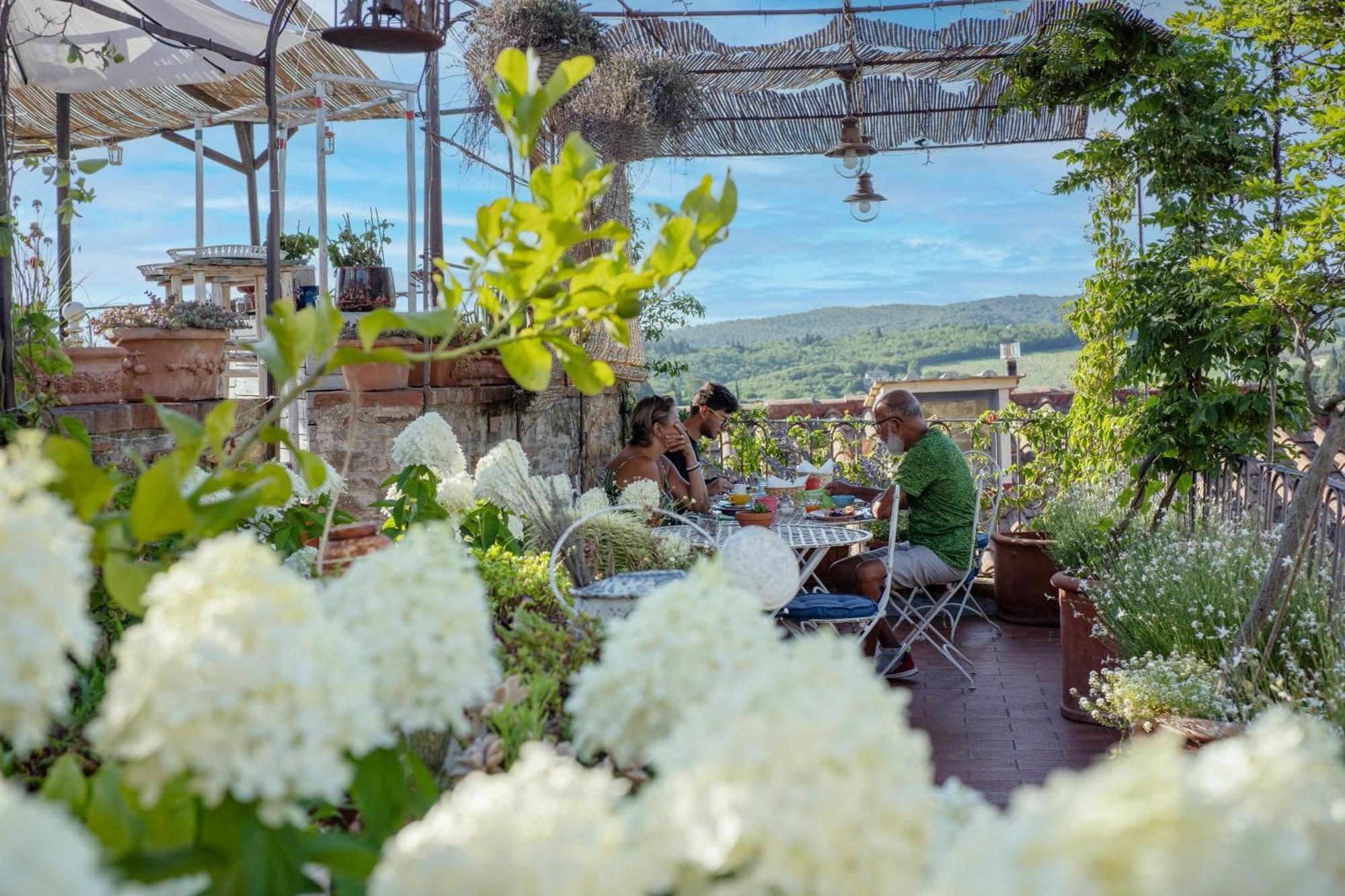 Le Terrazze Del Chianti B&B Residenza D'Epoca E Di Charme San Donato in Poggio Exteriér fotografie