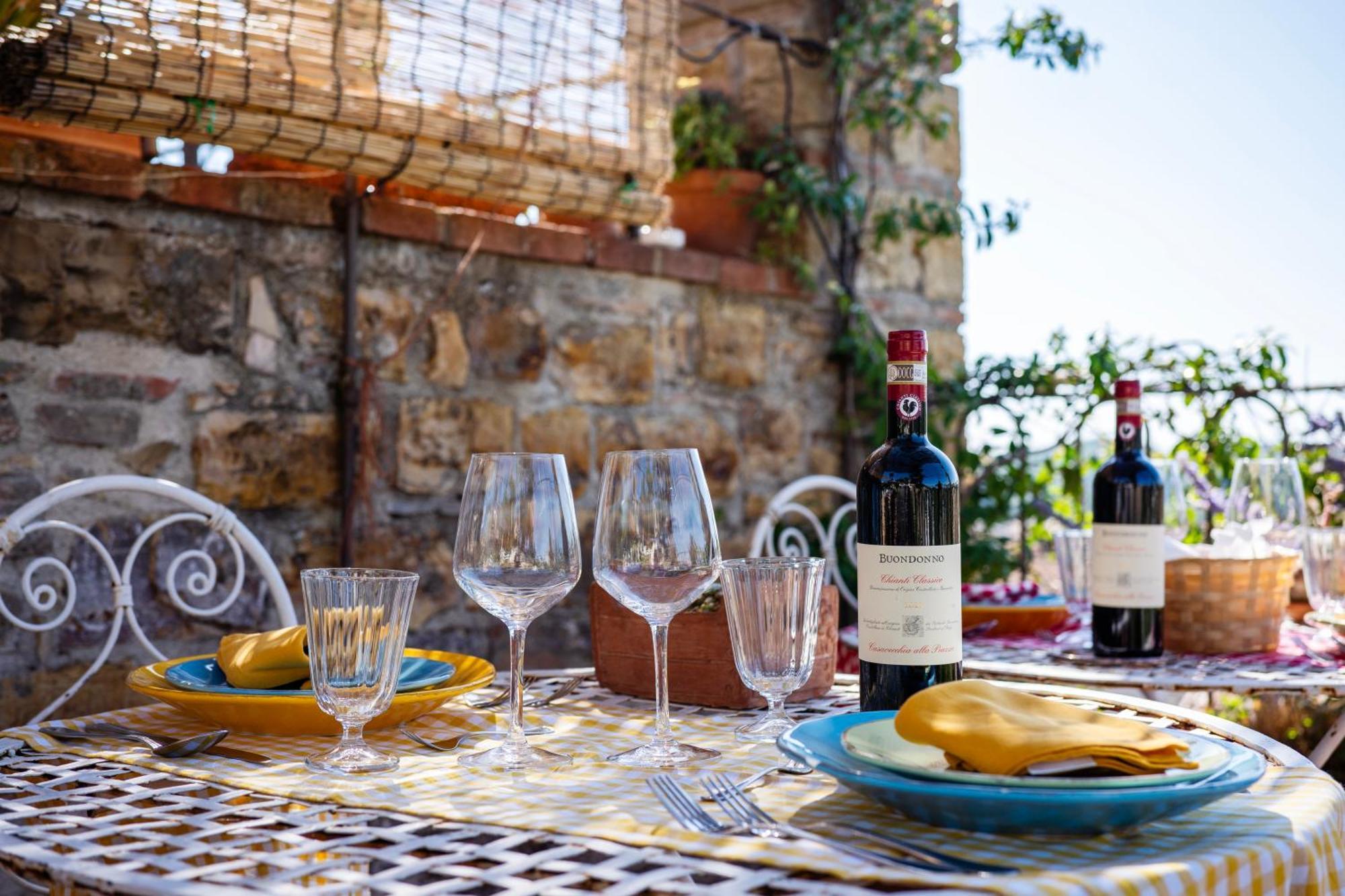 Le Terrazze Del Chianti B&B Residenza D'Epoca E Di Charme San Donato in Poggio Exteriér fotografie
